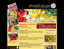 Tablet Screenshot of efreshfruit.com
